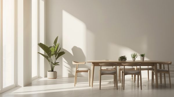 Harmonisez votre espace avec un ensemble table chaise deco