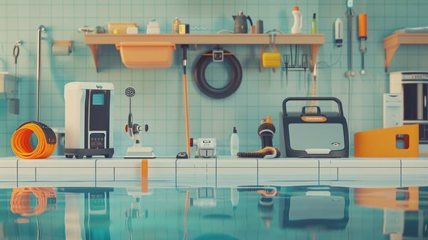Quels sont les appareils indispensables pour l'entretien de la piscine ?